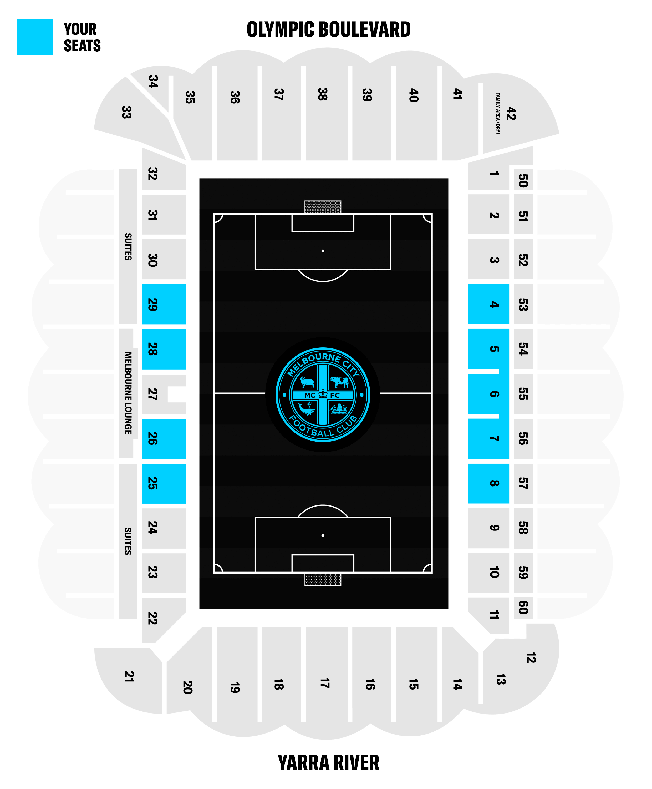 Seating map